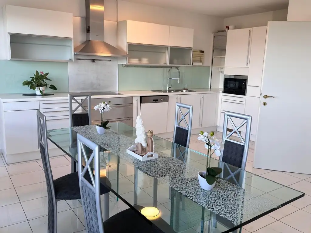 " Golden Hour, Every Hour – Furnished Apartment with Terrace in Mischek Tower"