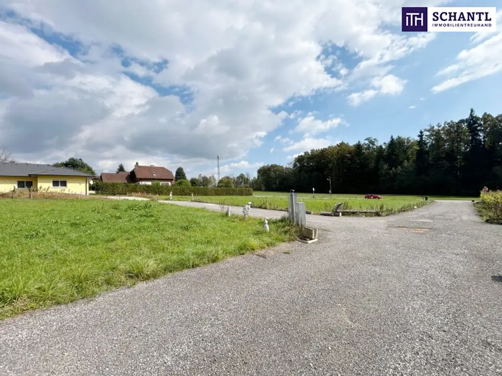 TRAUMHAFTES Grundstück für Ihr EINFAMILIENHAUS! TOP Anbindung! VOLLERSCHLOSSENES und FLACHES BAUGRUNDSTÜCK!