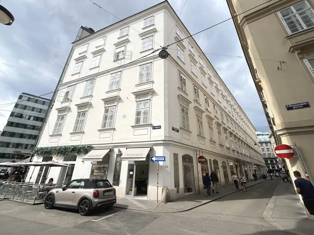 Geräumige 4-Zimmer-Wohnung in top Lage des 1. Bezirks!