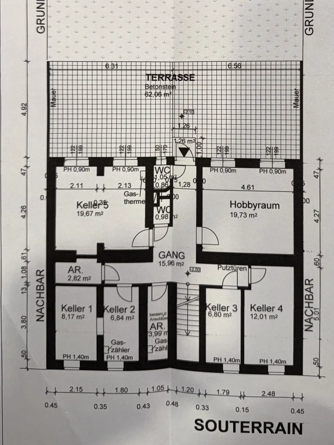 Plan Souterrain