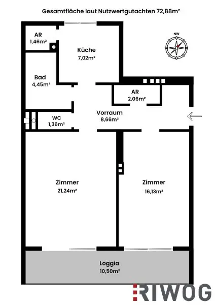ERSTBEZUG nach Sanierung I Großzügige 2 Zimmer Wohnung mit Loggia I Tischler Einbauküche inkl. Siemensgeräte I Allerheiligenplatz I U-Bahn Nähe