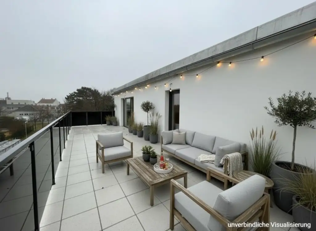 Großzügige Wohnung mit 60 m² Freifläche!