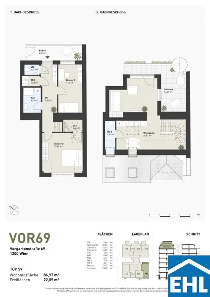 Smart, stylish, sonnig – DG-Wohnungen mit Perspektive