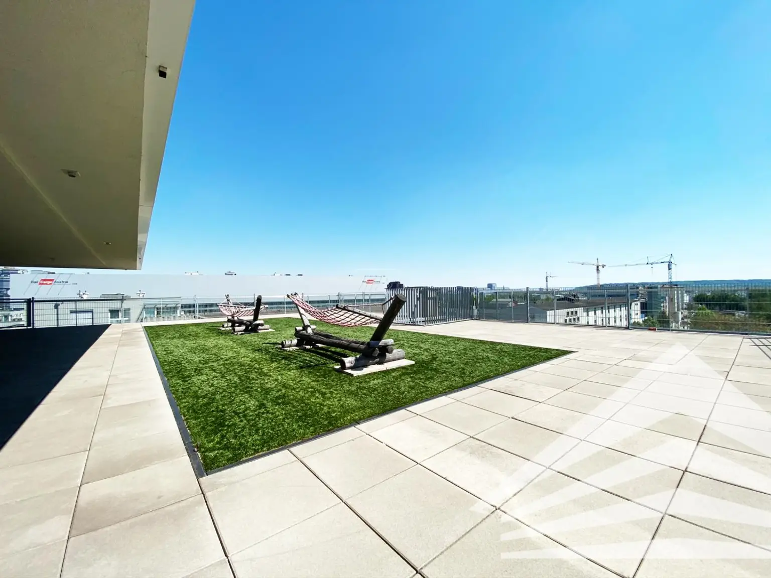 allgemeine Dachterrasse im 6.OG