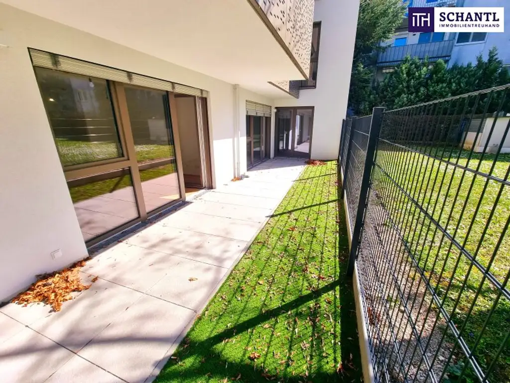 Perfektes Investment! Erstbezug - TOP Neubauwohnung mit hofseitiger Gartenterrasse! Blick ins Grüne + Komplette Ruhelage + Energieeffizienz + Perfekte Anbindung und Nahversorgung! Jetzt zugfreifen!