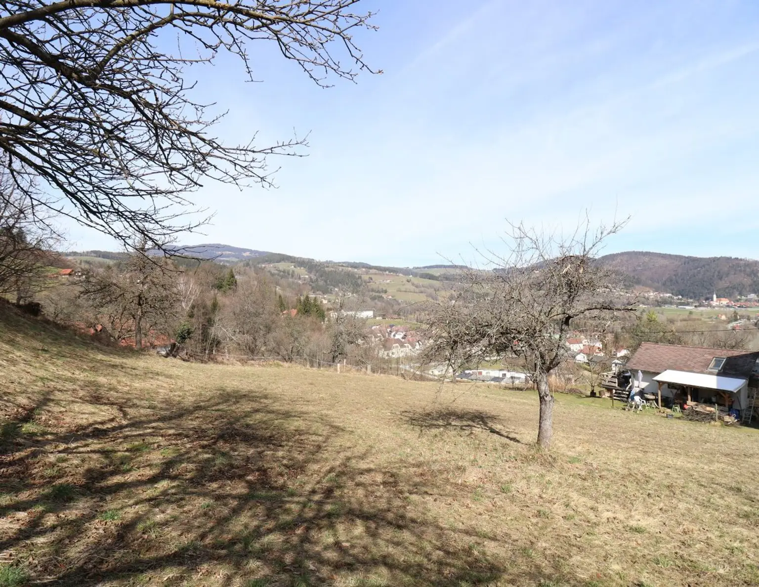 Weitblick nahe Maria Lankowitz