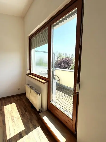 Blick auf den Balkon