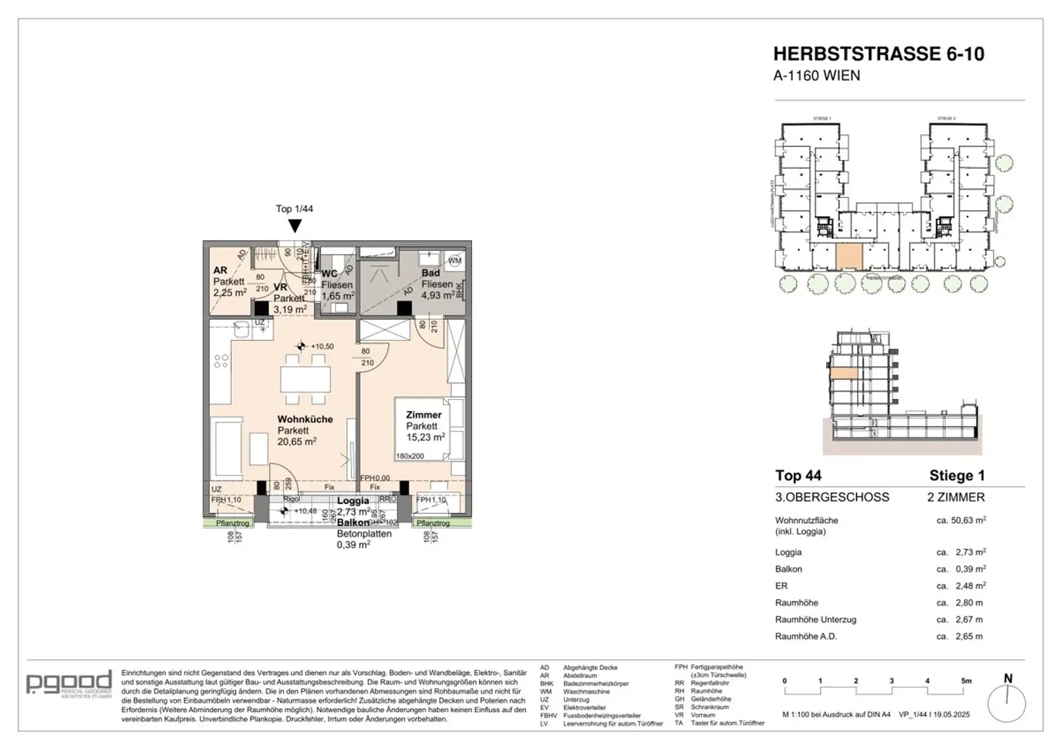 WOHNEN AM PARK - Urban & Grün! 2-Zimmer Neubau!