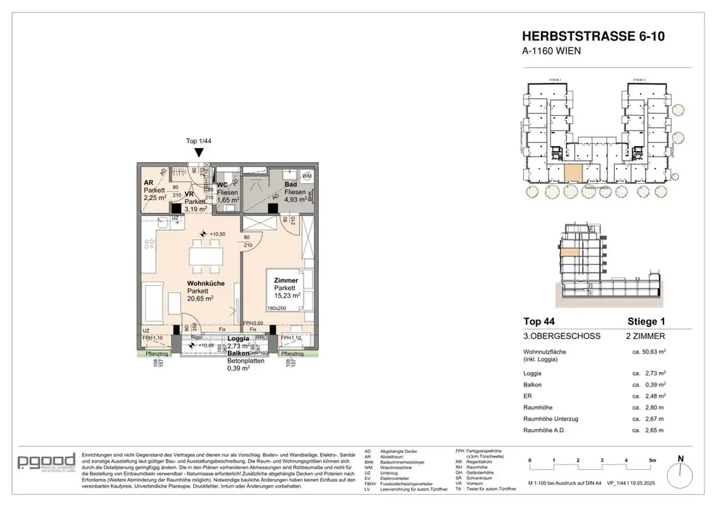 WOHNEN AM PARK - Urban & Grün! 2-Zimmer Neubau!