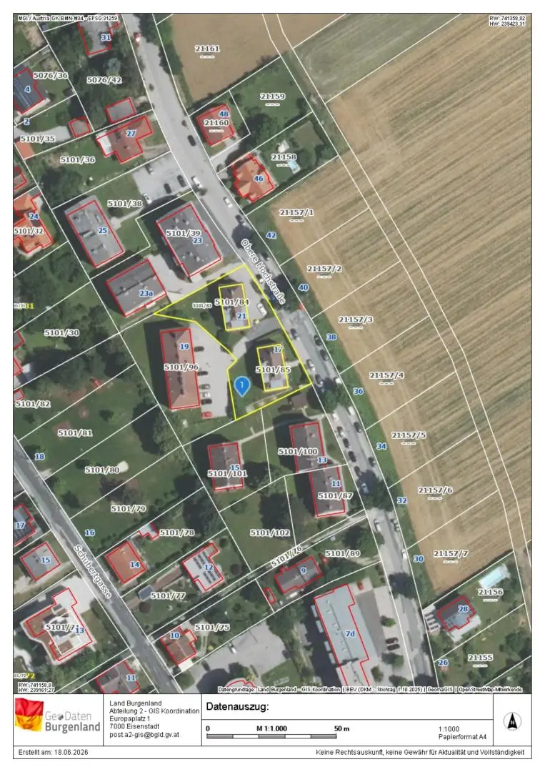 Katasterplan