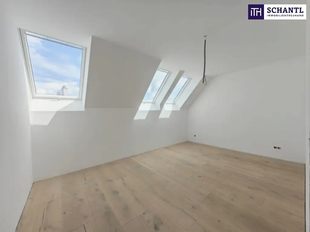 ++ LUXURY LIVING ++ Exklusive Dachgeschoßwohnung in revitalisiertem Altbau + schlüsselfertige Ausführung + Ruhelage