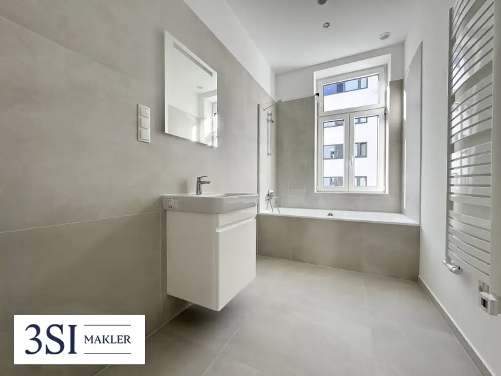 Altbau trifft Design – Traumhafte 3-Zimmer-Wohnung frisch saniert mit hofseitigem Balkon