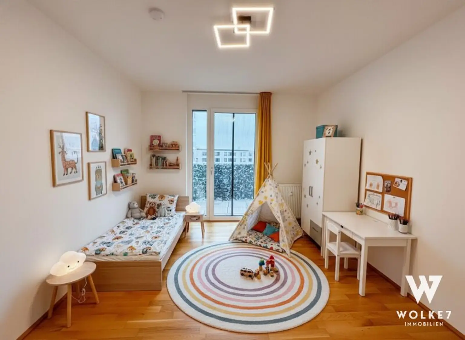 U2 Seestadt | Moderne 4-Zimmer-Eigentumswohnung im 7. Stock – mit großzügigen Freiflächen | Fußbodenheizung + Klima