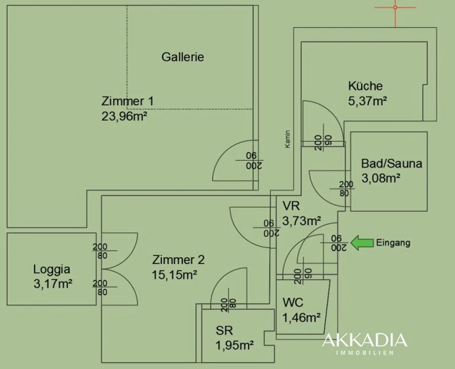 Wunderschönes Dachgeschoß Loft neben dem Augarten