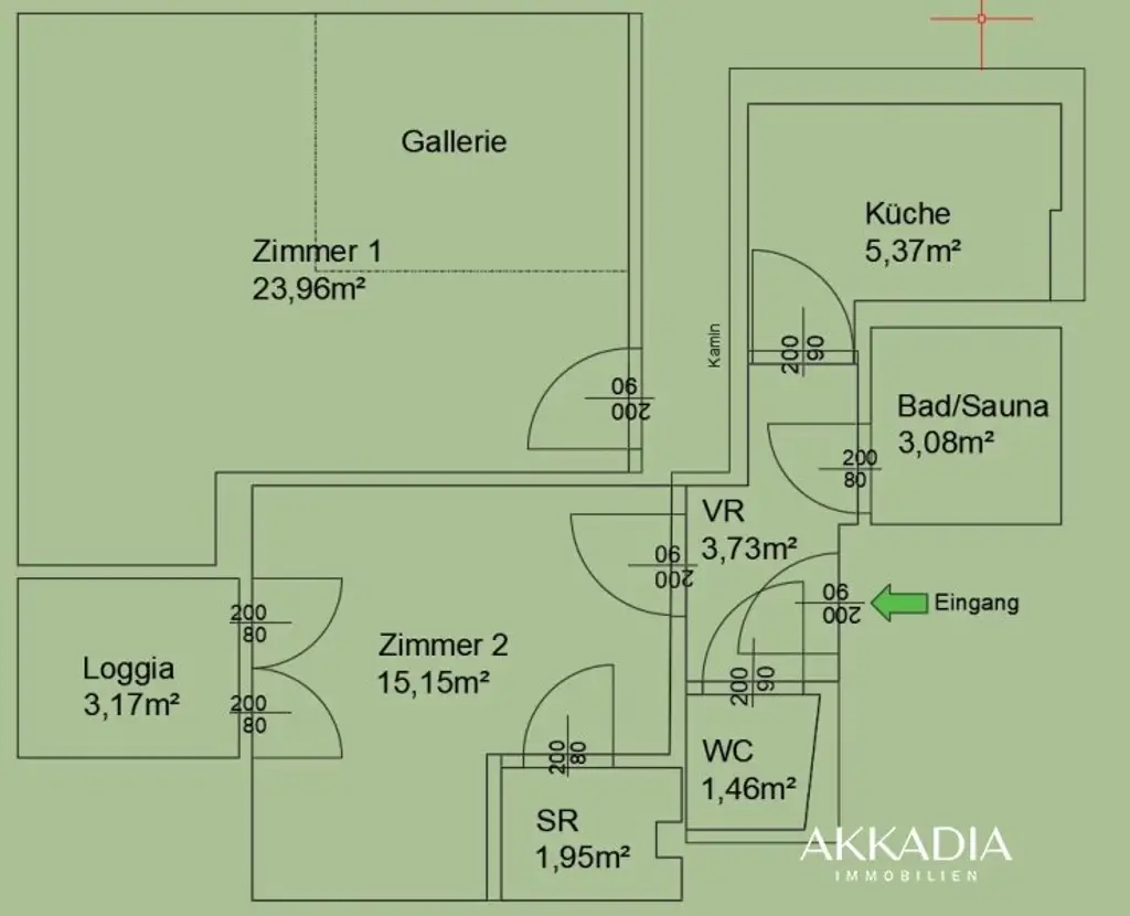 Wunderschönes Dachgeschoß Loft neben dem Augarten