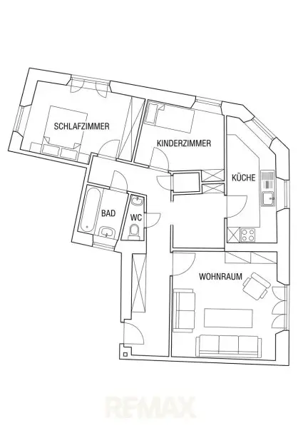 Grundriss - KI-generiert