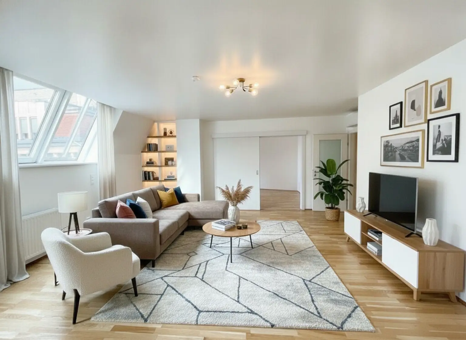 UNBEFRISTET: Top-Lage beim Stephansplatz: Moderne, klimatisierte Dachgeschoßwohnung im stilvollen Haus / Prime location near Stephansplatz: a modern, air-conditioned penthouse flat in a stylish building