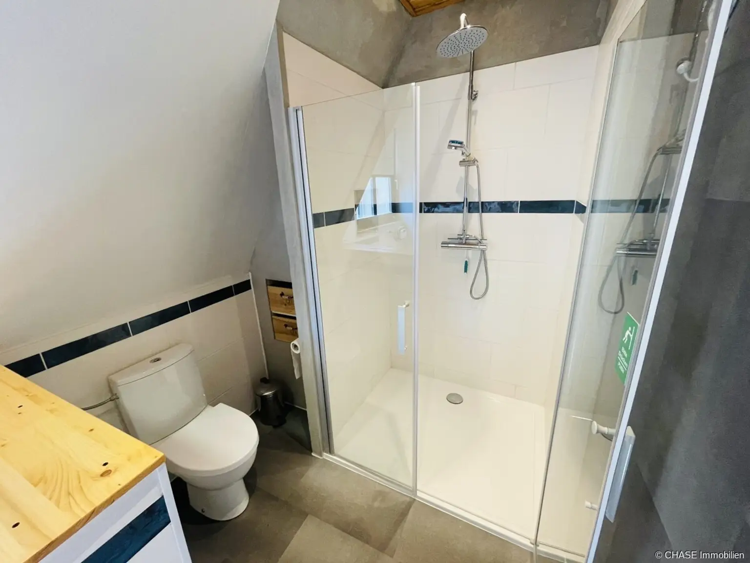 WC + Dusche Badezimmer 2