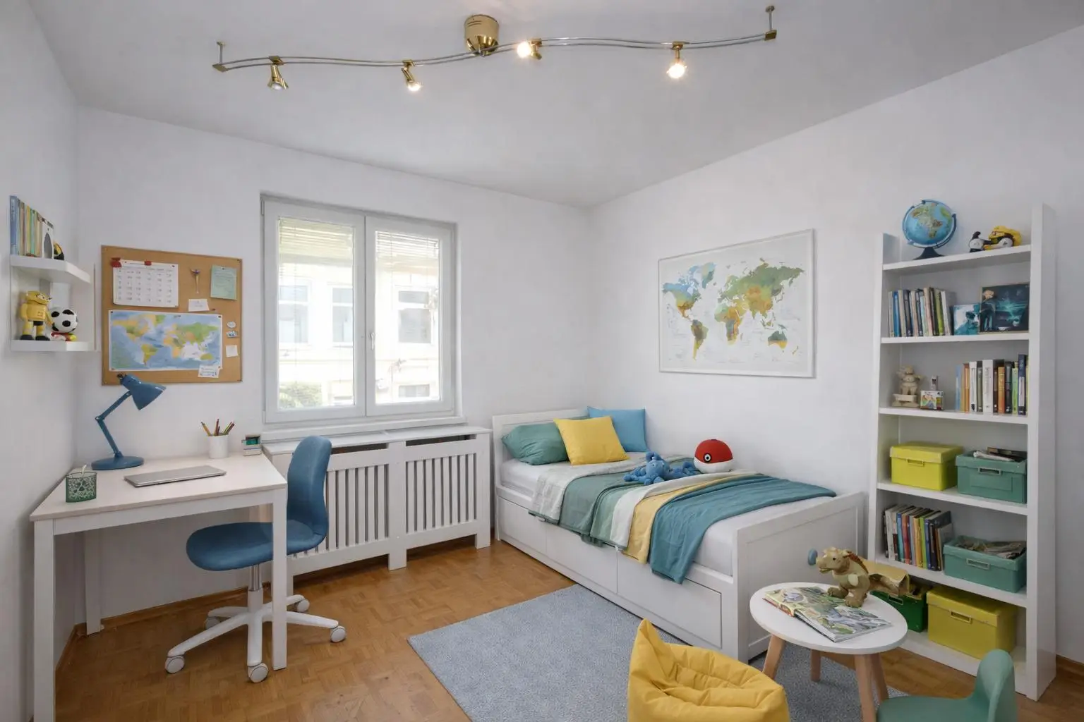 Kinderzimmer (virtuell eingerichtet)