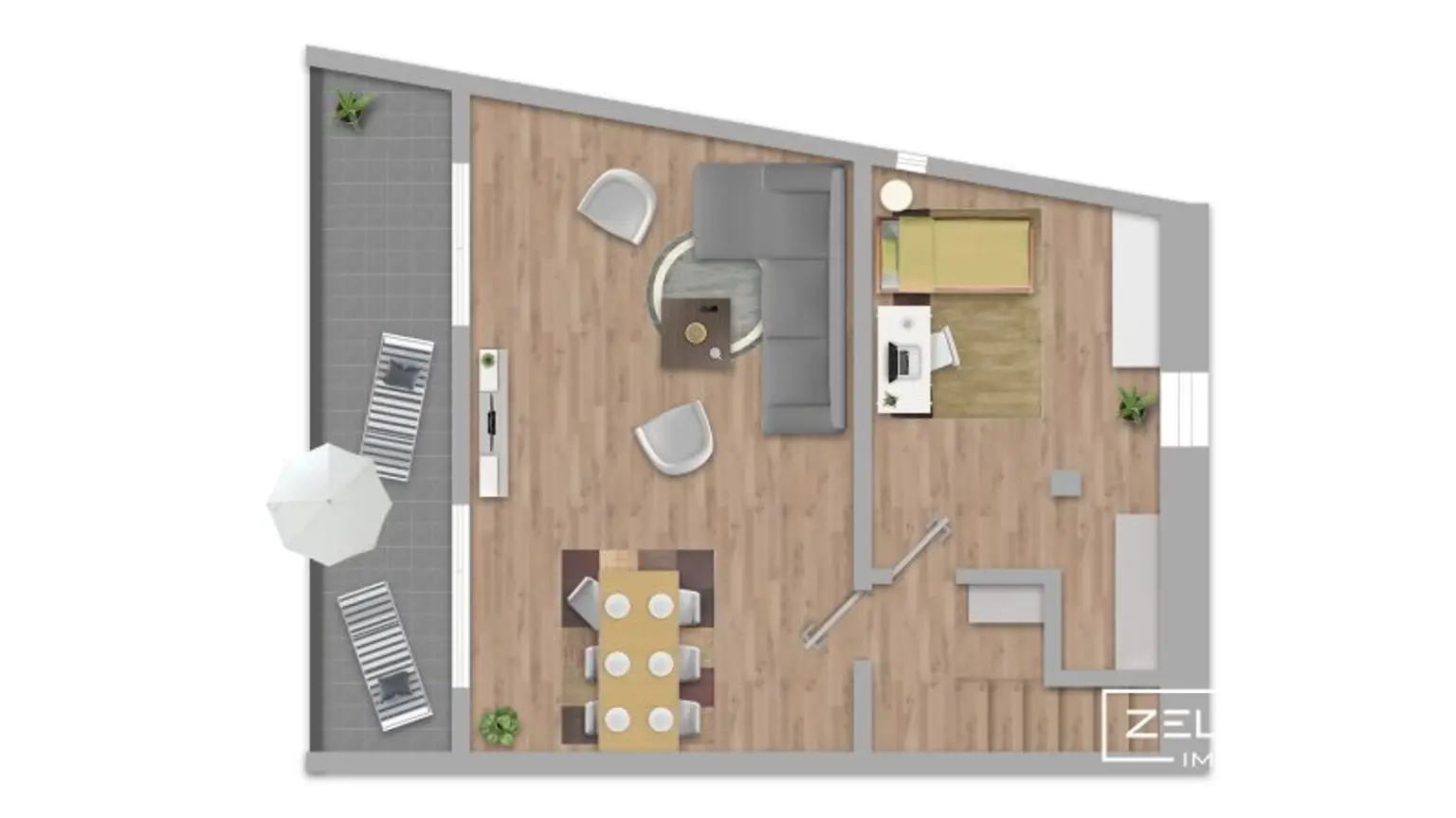 Wohnen am Puls von Mauer – Exklusive Maisonette mit Terrasse und Stil | ZELLMANN IMMOBILIEN