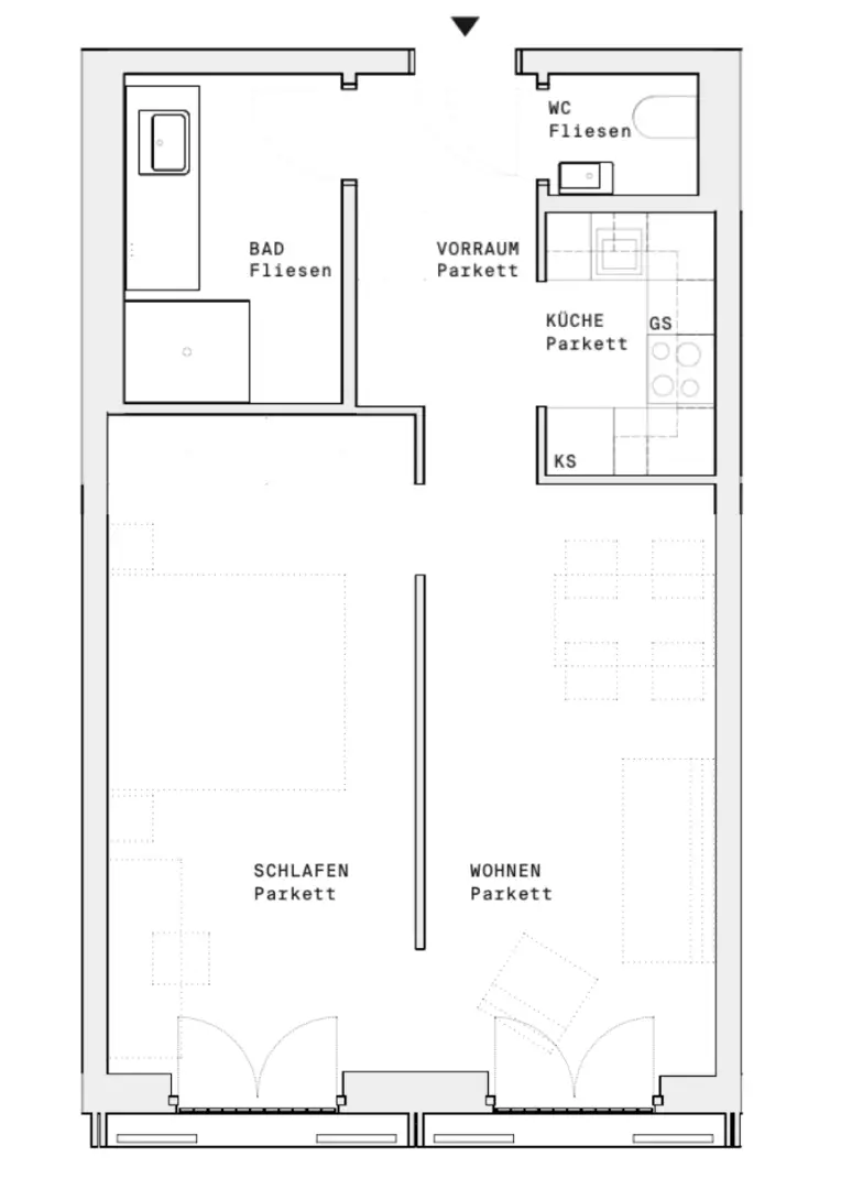 DC-FLATS: High-End-Apartment bei der UNO-City!! ERSTBEZUG!!