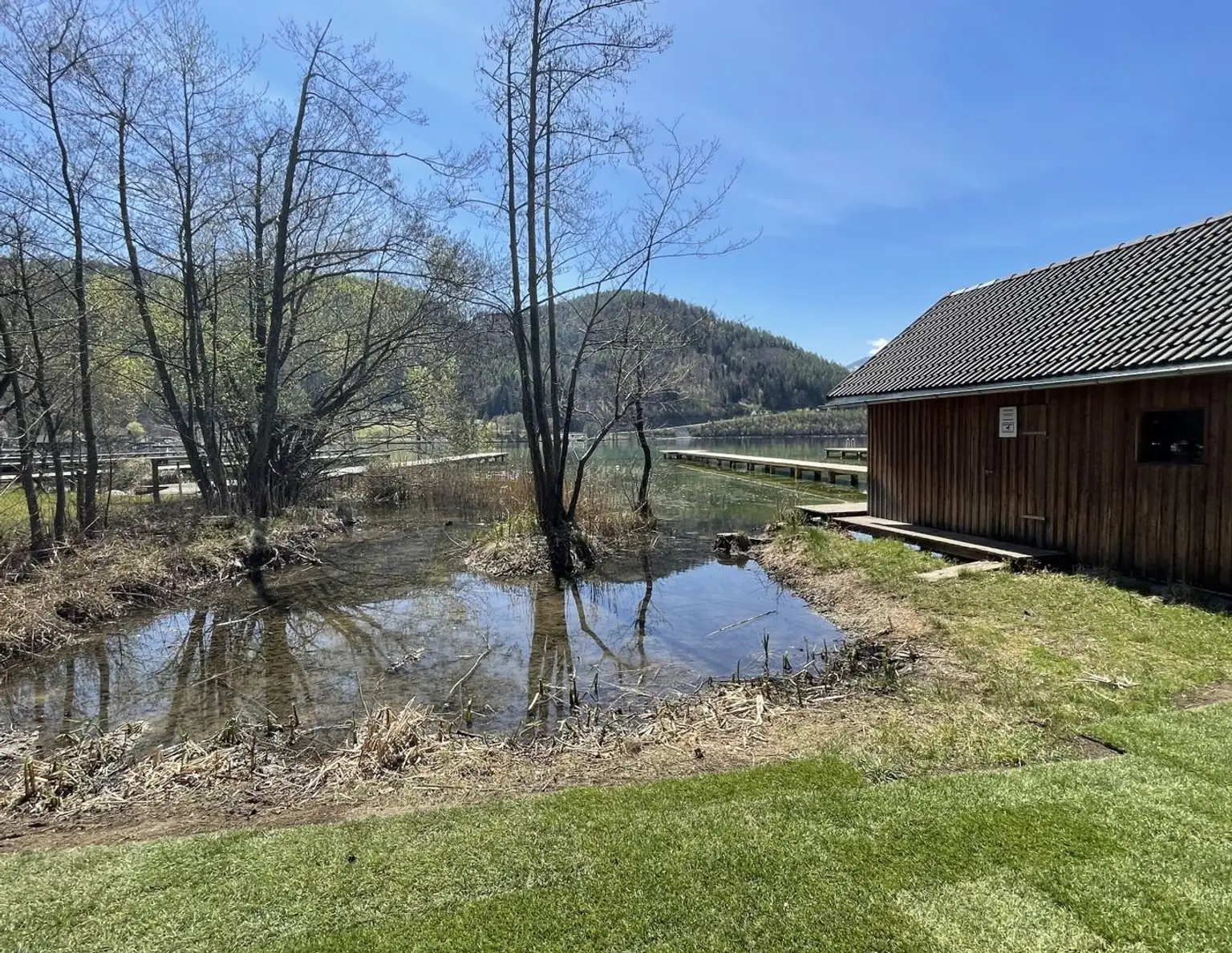 Seegrundstück im Luxusstrandbad MERLROSE am Klopeinersee