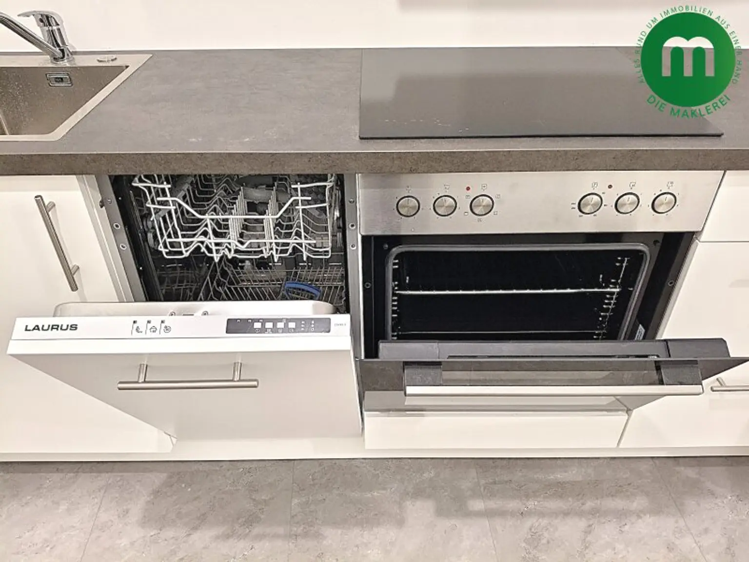 Geschirrspüler und Backroho