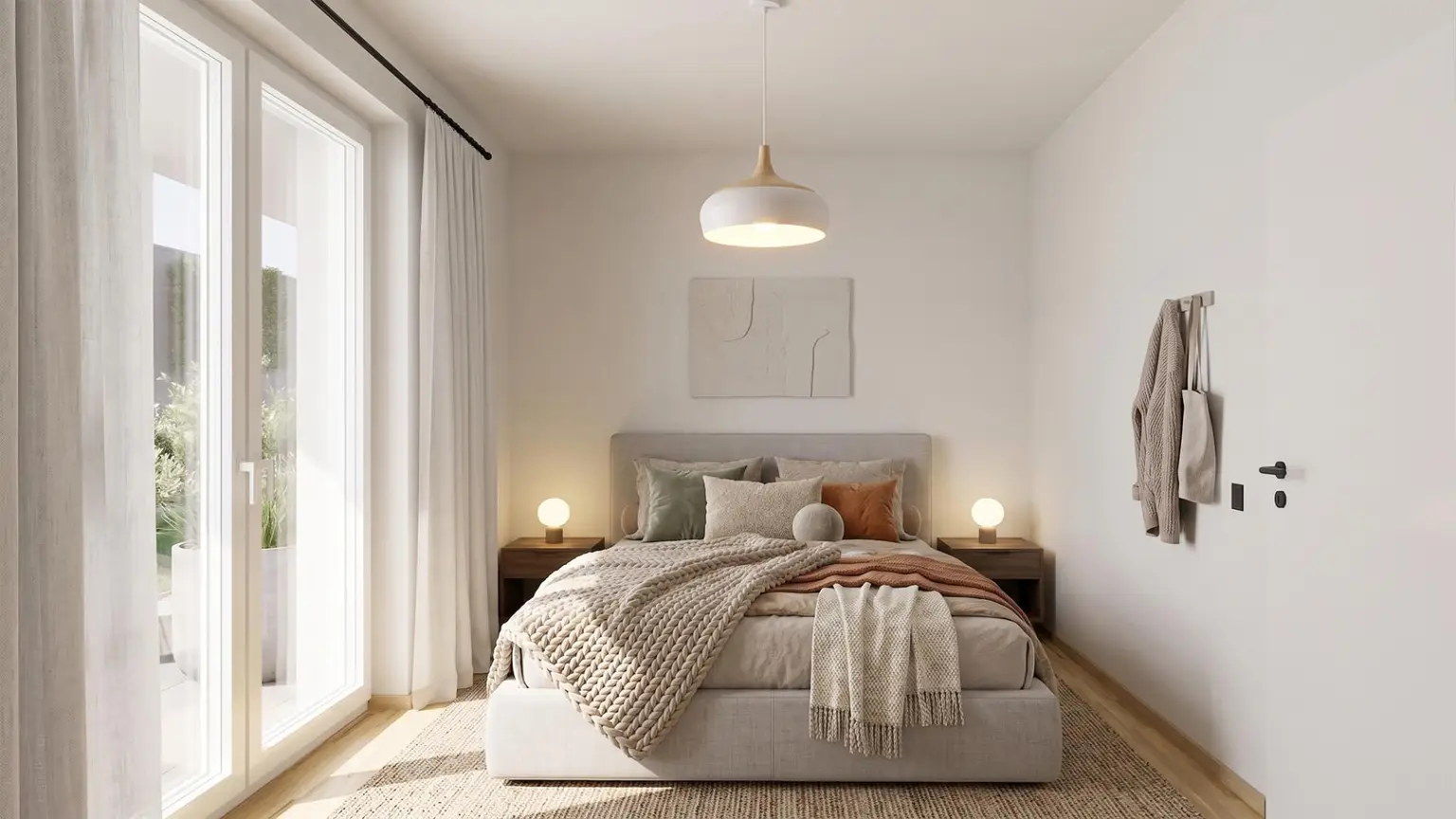 Schlafzimmer Visualisierung