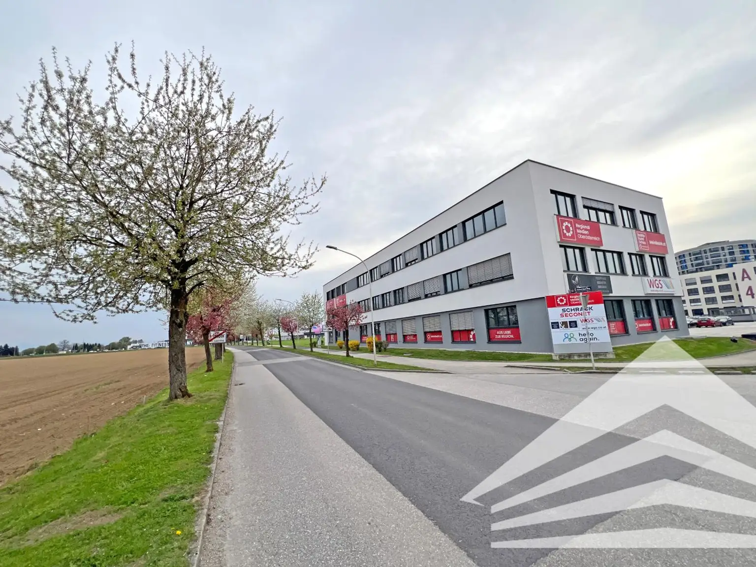 Gebäudeansicht Strassenseitig