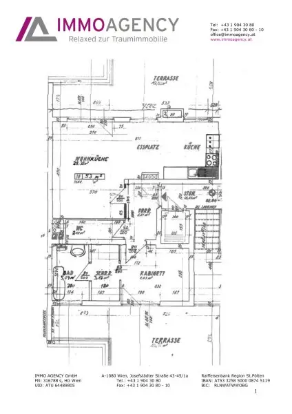 Sonnige 2-Zimmer Wohnung mit zwei Terrassen (Parkplatz inkl.)