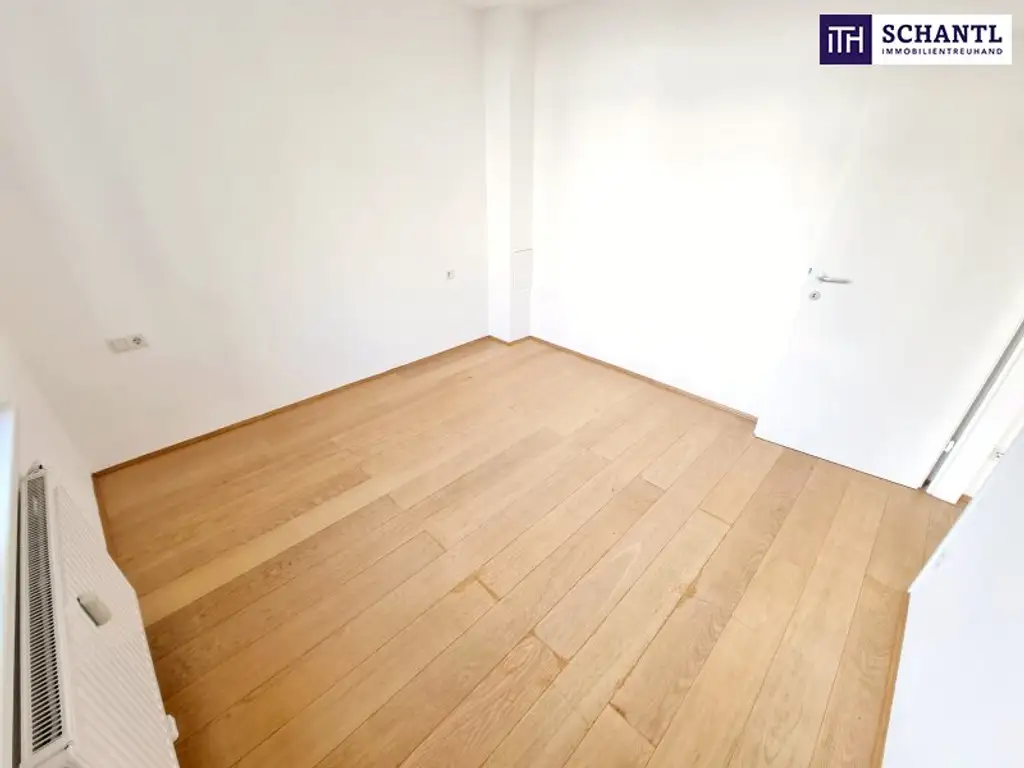 Klein wohnen - groß genießen! Hofseitige Neubauwohnung mit Balkon und Grünblick! Perfekte Raumaufteilung + Beste Vermietbarkeit + Garagenplatz optional! Jetzt zugreifen!