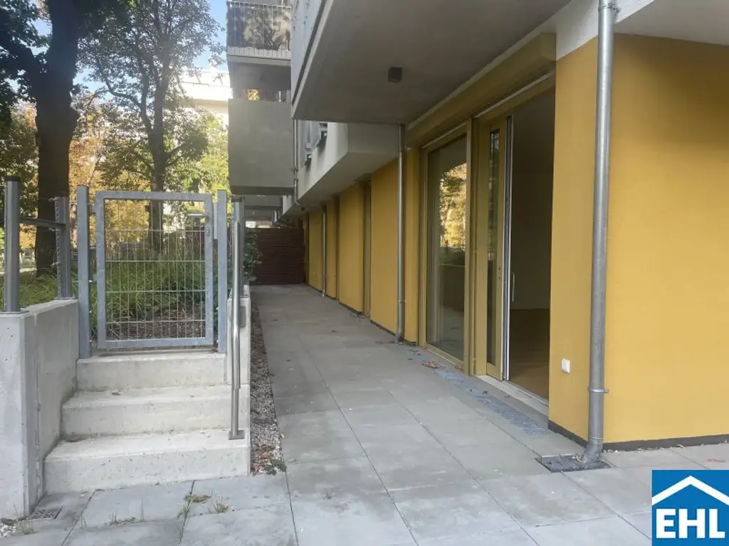 Gartenwohnung mit Park - 4-Zimmer Wohnung im Grünen