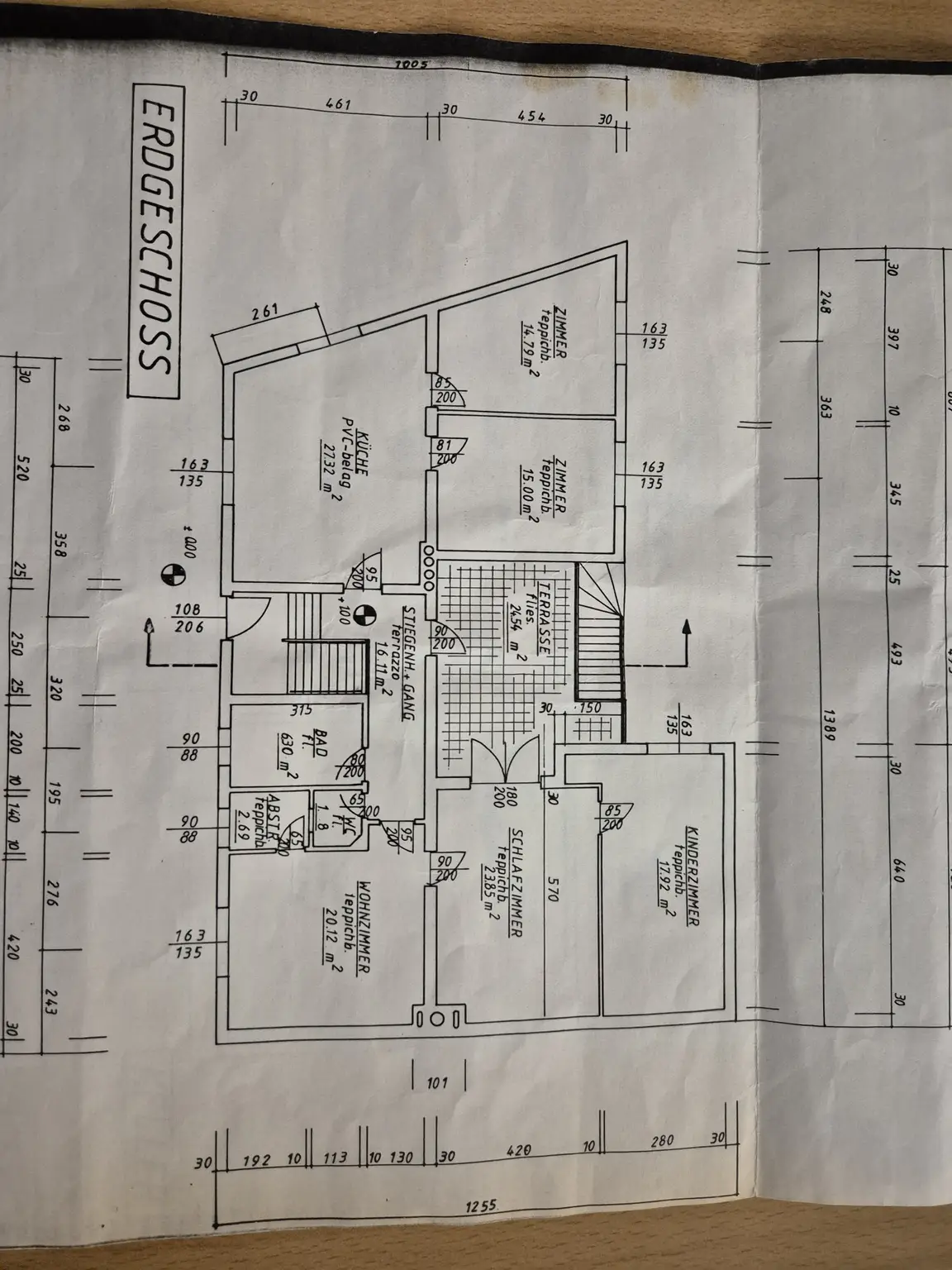 Plan Erdgeschoss