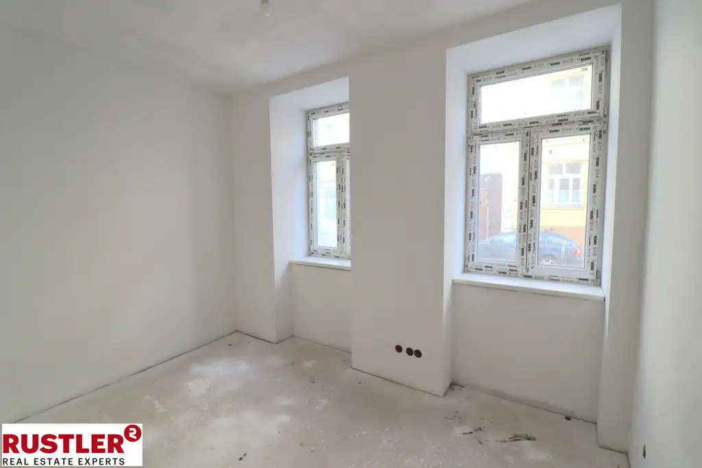 3 Zimmer-Erstbezug mit 45m² Eigengarten und Terrasse - Nähe Kutschkermarkt