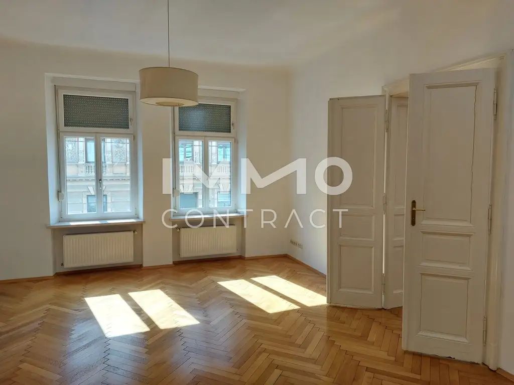 RARITÄT: STILVOLLE 3-ZIMMER ALTBAUWOHNUNG IN RUHIGER LAGE