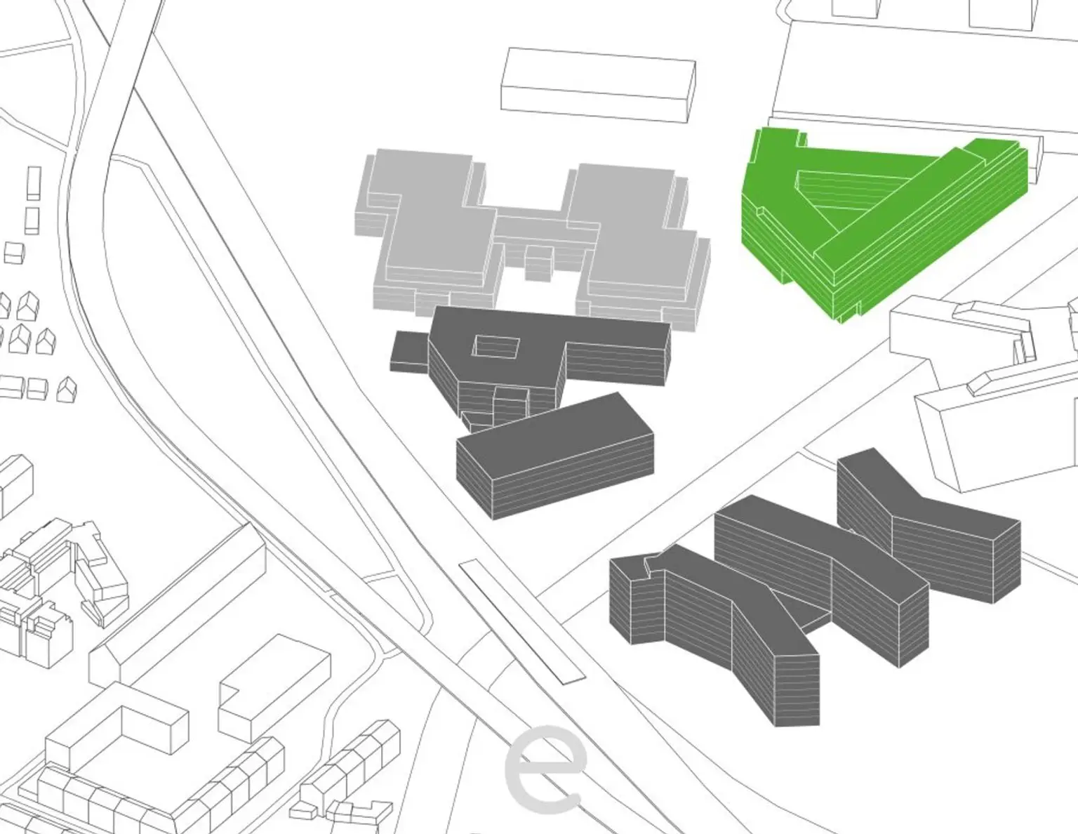 Teilbare Gewerbe-/ Lagerfläche im Central Hub im TwentyOne zu mieten