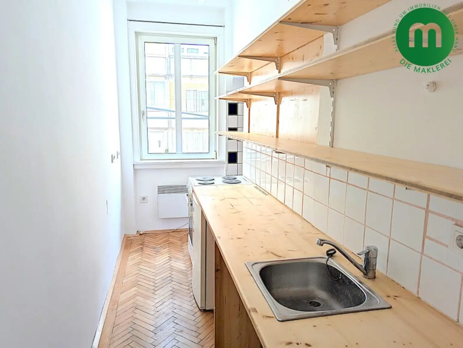 Unbefristete Miete: 2-Zimmer-Altbau nahe Matzleinsdorfer Platz