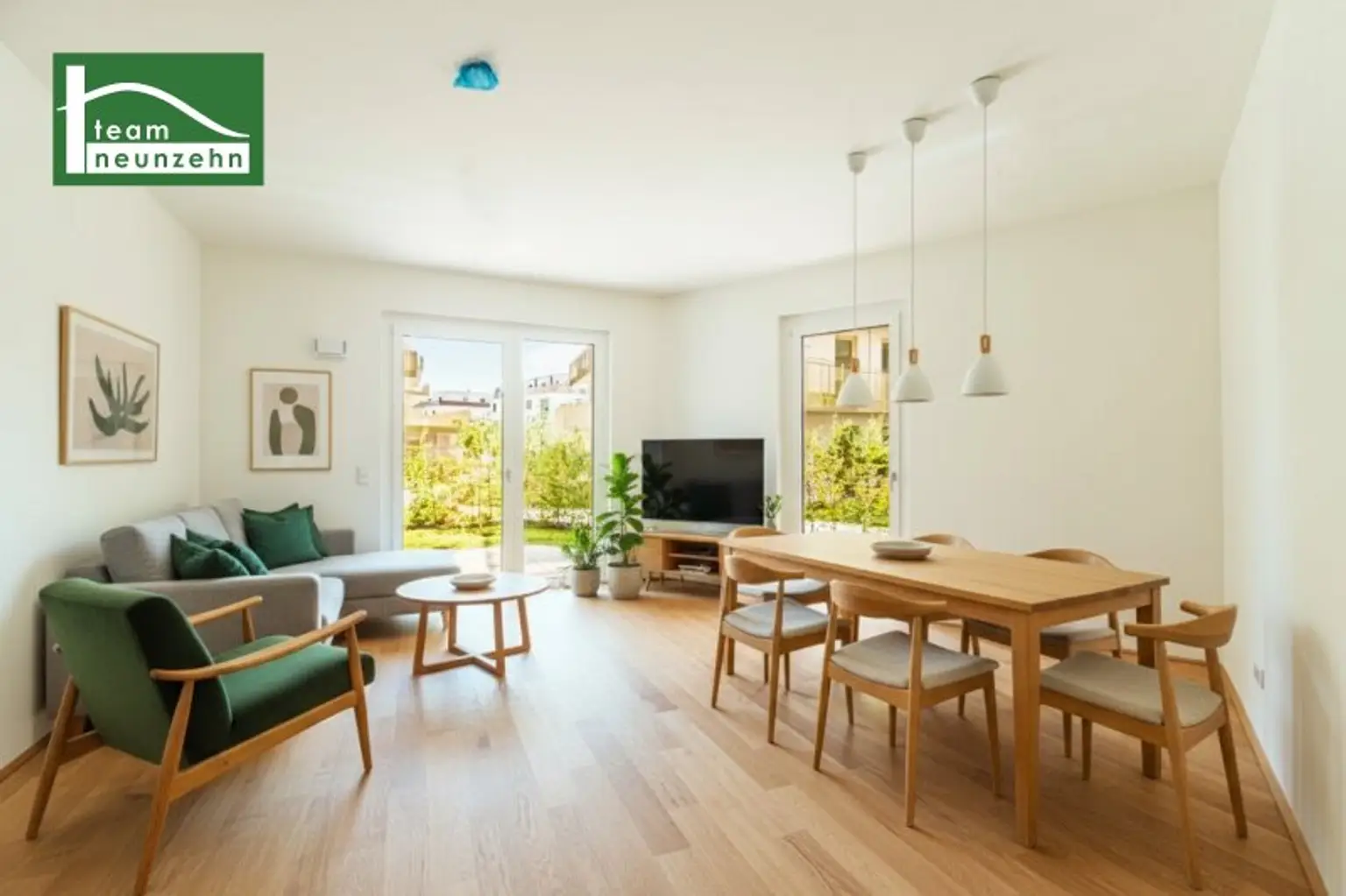 Sie werden es lieben – durchdachte Grundrisse mit Freiflächen im Grünen – Niedrig-Energie-Standard