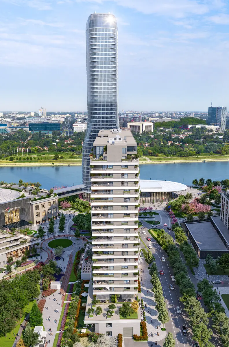 Ihr Rückzugsort mit Ausblick – Exklusive Investitionsmöglichkeit in BW Bonaca, Belgrad Waterfront