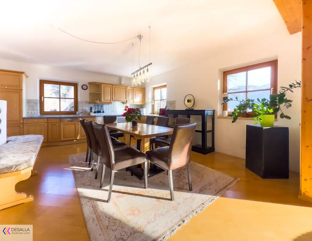 Panoramablick auf das Kitzsteinhorn - Apartmenthaus in Piesendorf