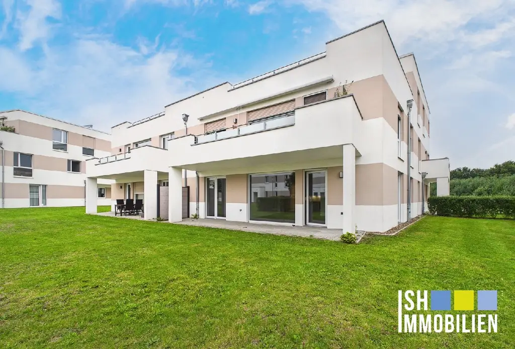 Licht. Raum. Lebensqualität  Großzügige 3-Zimmer-Erdgeschosswohnung direkt am Golfplatz