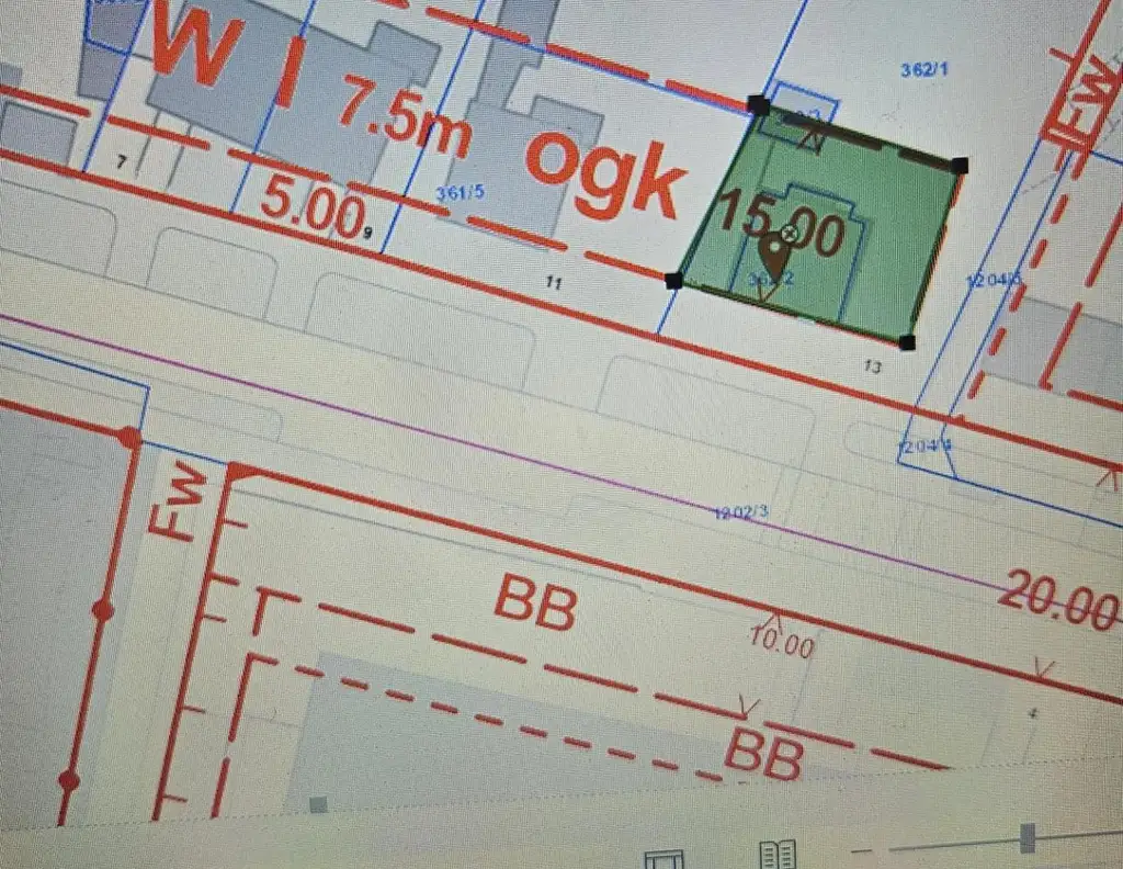 Baugrund mit Altbestand im 22. Bezirk, Donaustadt