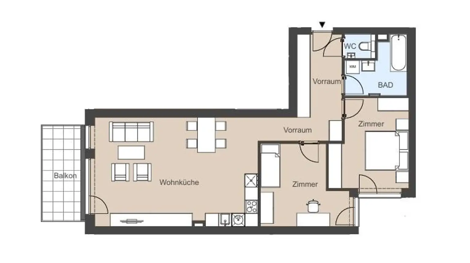 Plan Wohnung