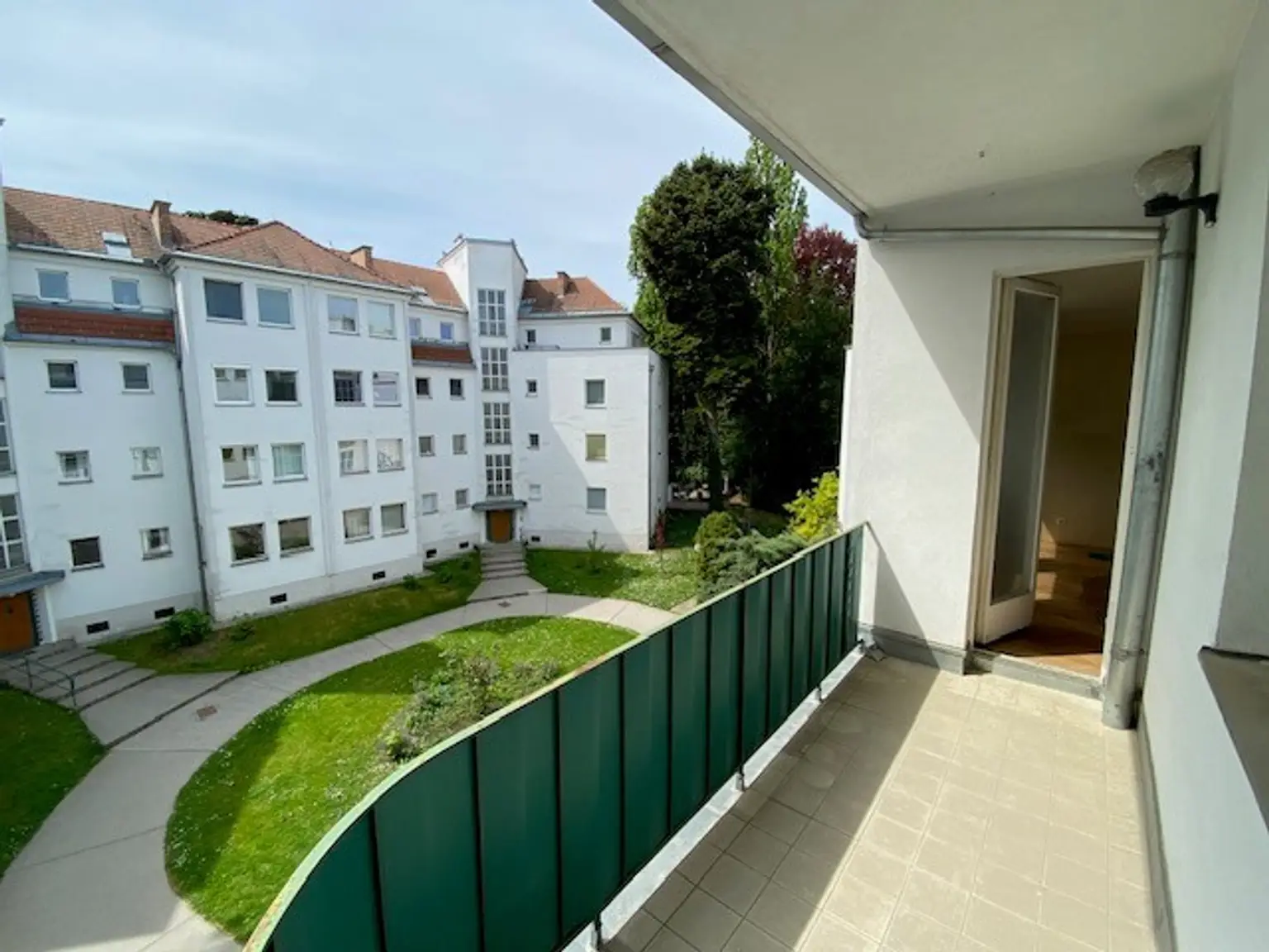 Blick in den Innenhof