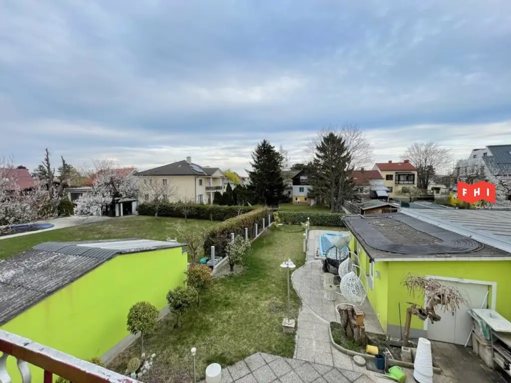 Erweiterbares 4 Zimmer Einfamilienhaus mit Garage, Pool & Gartenhaus