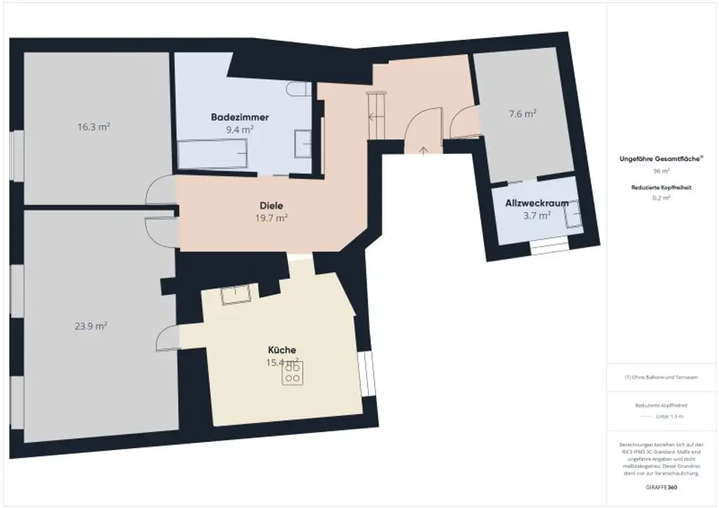 Moderne 2-Zimmer-Wohnung im Herzen von Baden- Jetzt entdecken!