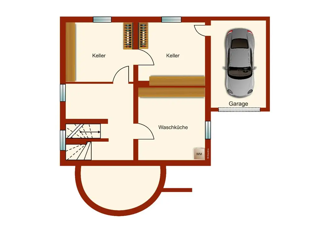 Haus auf Mietkaufvariante - Schönes ebenes Grundstück - 135m2 Wfl. - Vollkeller mit Garage - große Terrasse