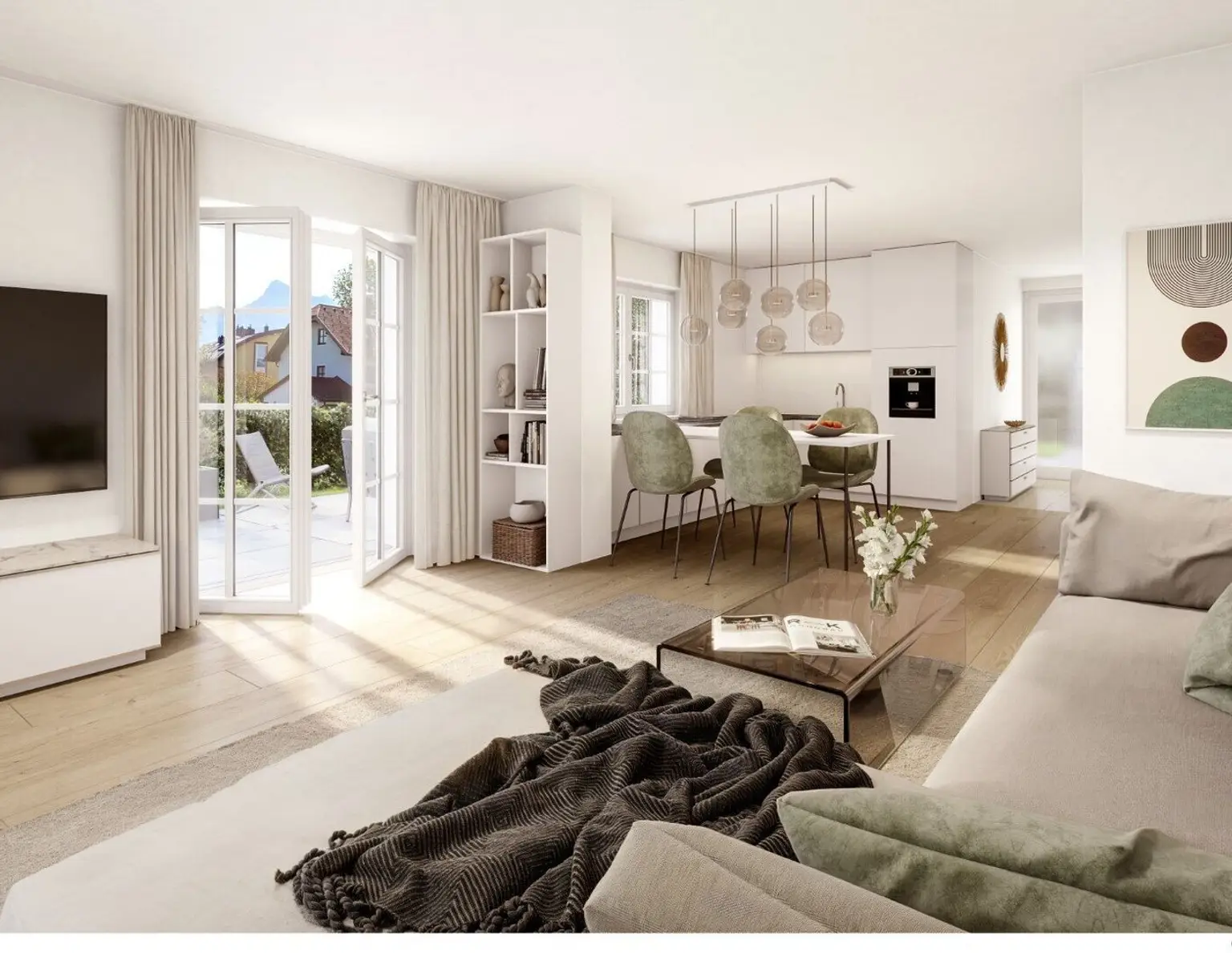 Townhouse mit zwei Terrassen in Nonntal