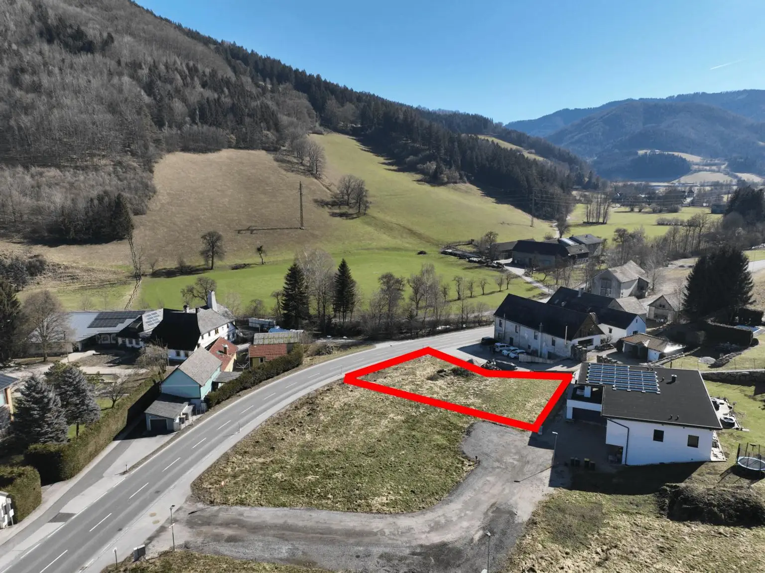 ebener Grund in Ybbsbachamt