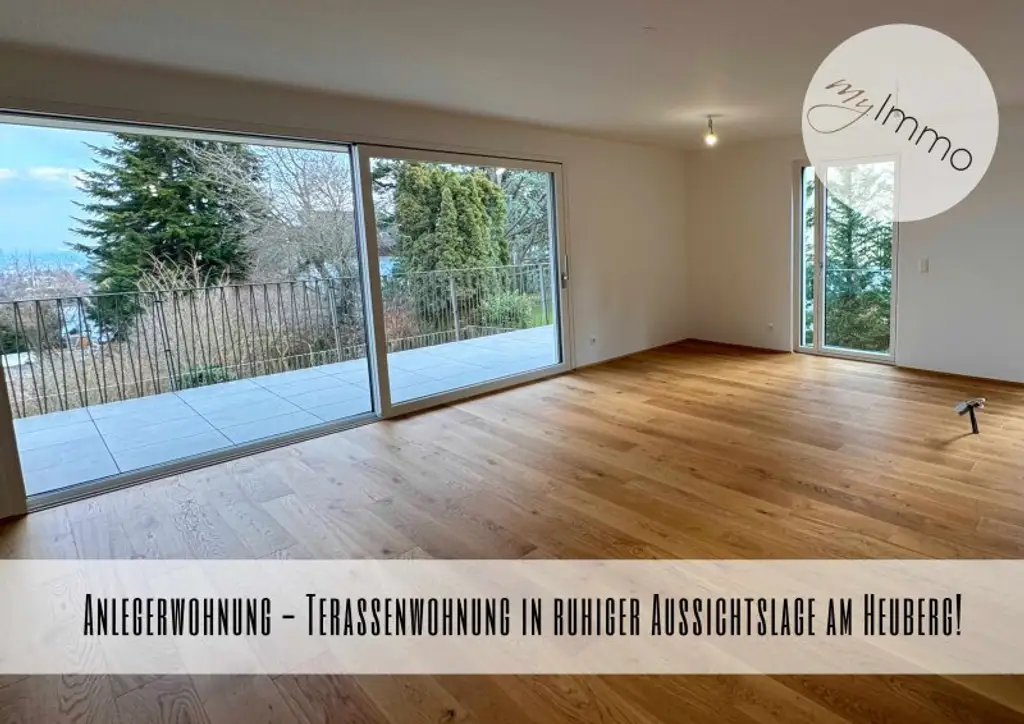 ANLEGERWOHNUNG - Terassenwohnung in ruhiger Aussichtslage am Heuberg!